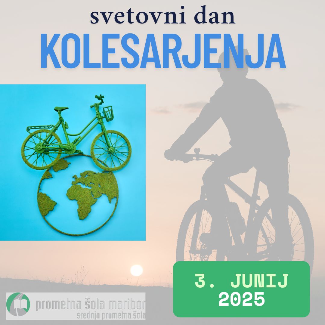 Dan kolesarjenja – torek, 3. 6. 2025 Dan kolesarjenja – torek, 3. 6. 2025