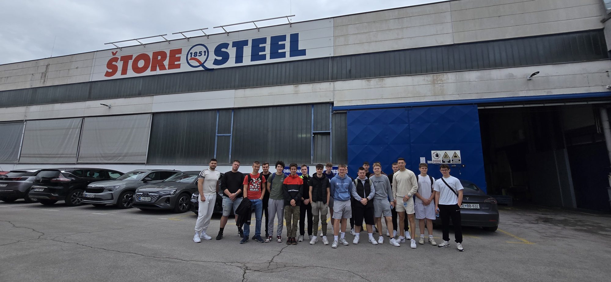 Strojni tehniki S-3. a v podjetju Štore Steel – strokovna ekskurzija z adrenalinom Strojni tehniki S-3. a v podjetju Štore Steel – strokovna ekskurzija z adrenalinom