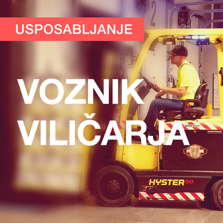 Usposabljanje: Tečaj za voznika viličarja (september-oktober 2025) Usposabljanje: Tečaj za voznika viličarja (september-oktober 2025)