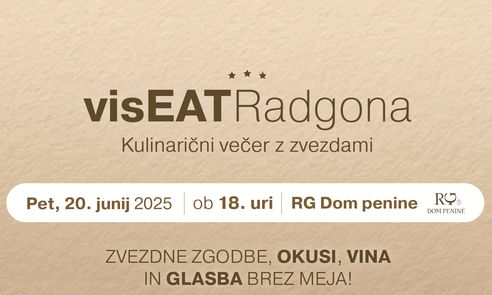 Kulinarični večer z zvezdami