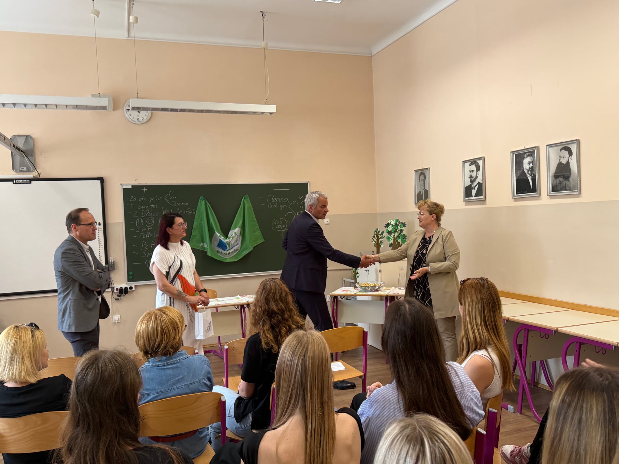 Ekošola – podpis Ekolistine, junij 2025