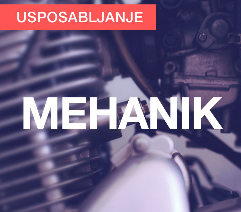 Usposabljanje MEHANIK (september-december 2025)
