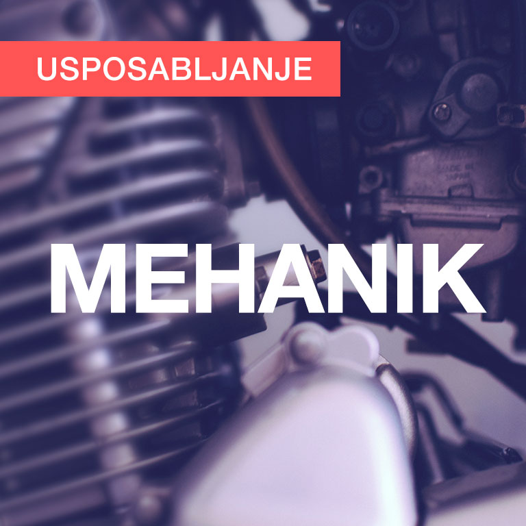 Usposabljanje MEHANIK (september-december 2025) Usposabljanje MEHANIK (september-december 2025)