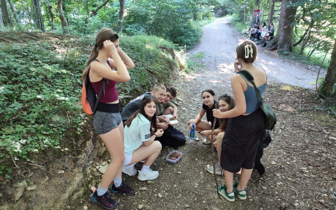 Naravoslovni tabor 1. G: Ko znanje pride do živega
