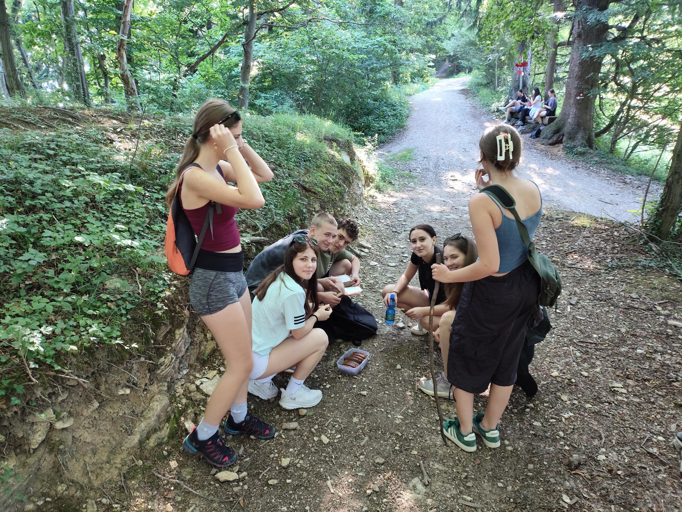 Naravoslovni tabor 1. G: Ko znanje pride do živega