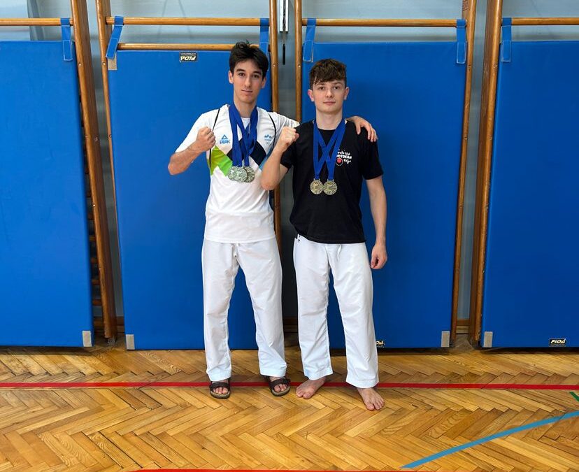 Matevž Gabrovec in Jan Klanšek dobitnika šestih zlatih medalj