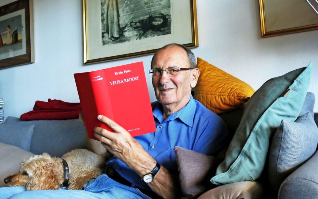 Vabilo na srečanje z literarnim gostom Ervinom Fritzem