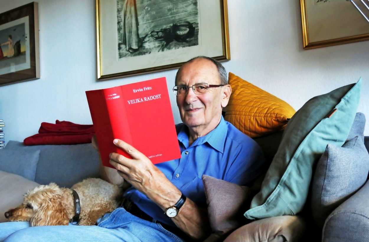 Vabilo na srečanje z literarnim gostom Ervinom Fritzem