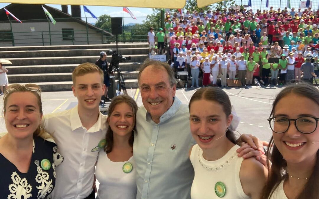 Nastopili smo na 54. Taboru slovenskih pevskih zborov v Šentvidu pri Stični
