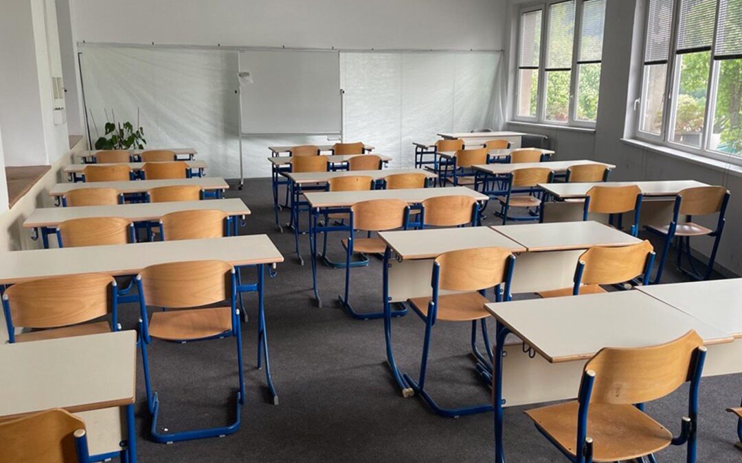 Učilnice na začasnih nadomestnih lokacijah