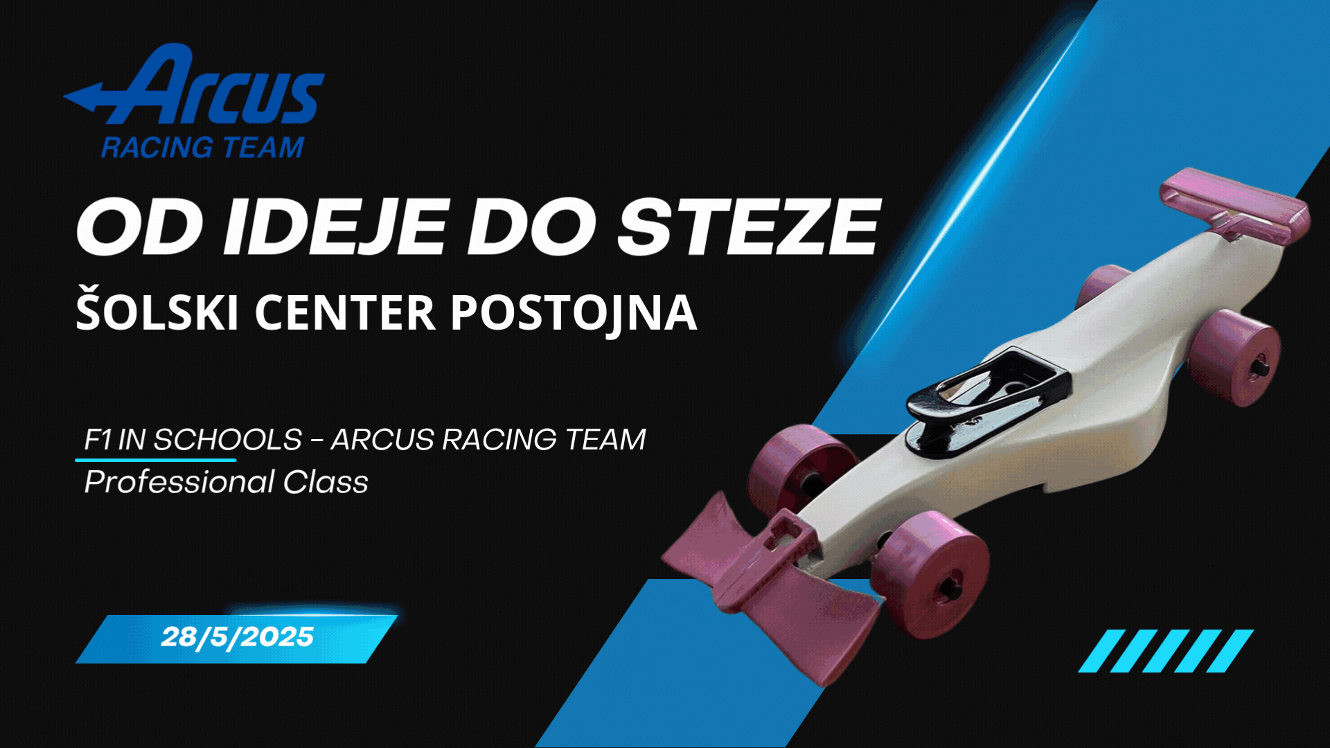 Tekmovanje F1 in schools – Arcus Racing