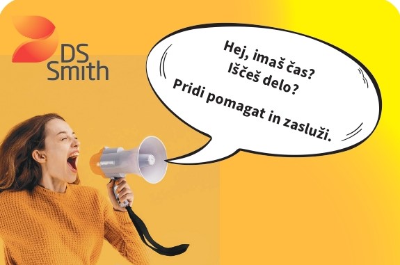 Možnost študentskega dela – DS Smith