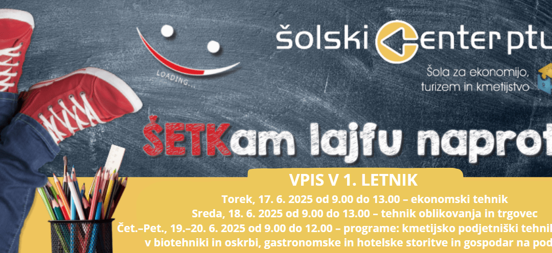 Vpis v 1. letnik