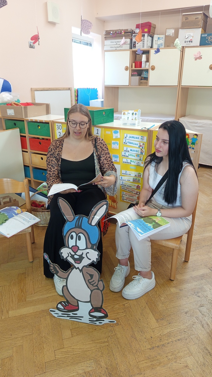 Dolgoušček obiskal otroke Dolgoušček obiskal otroke