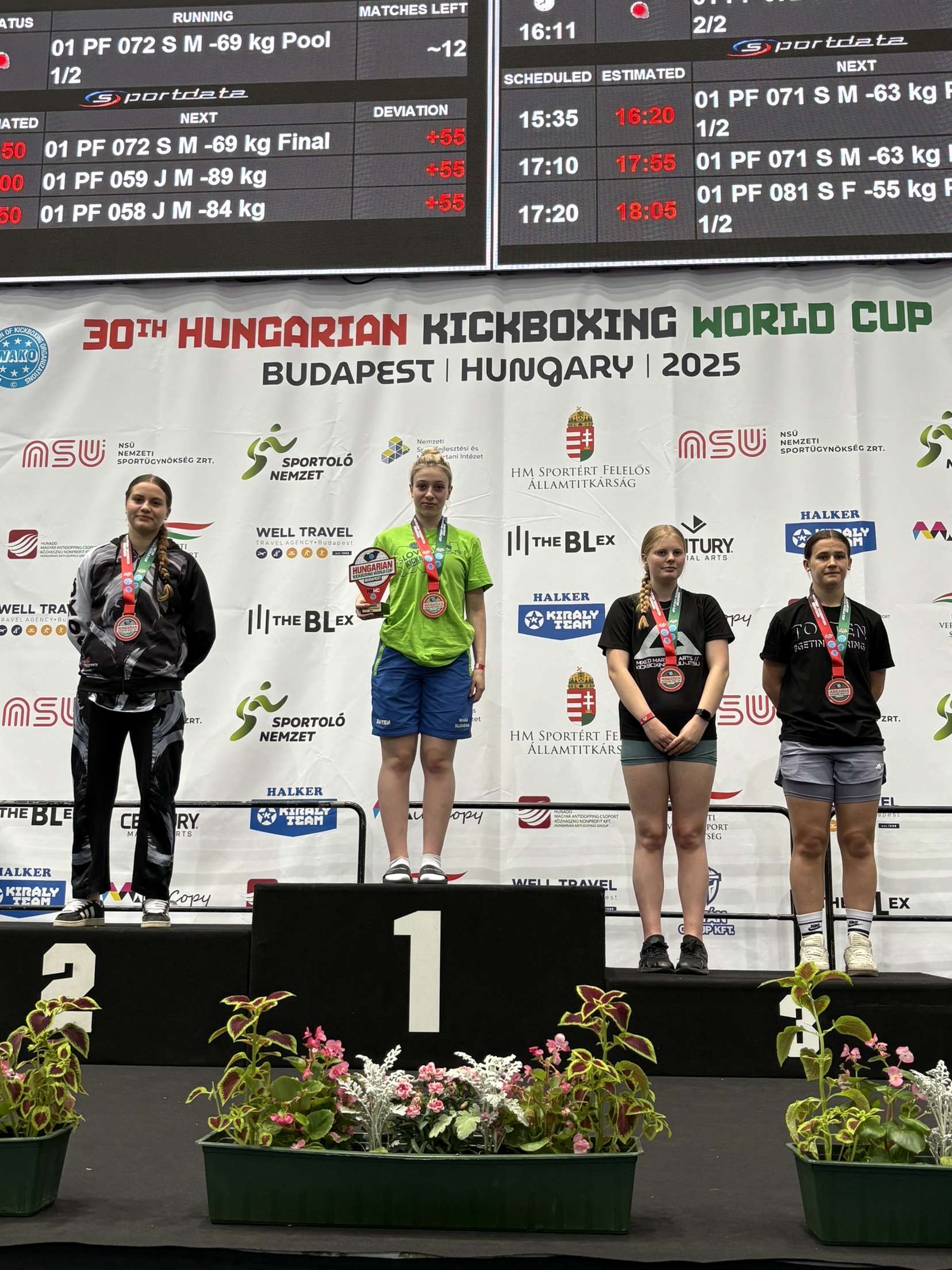 Anaya Gaja Vozel – zmagovalka na svetovnem pokalu v kickboxu