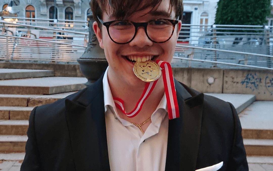 Lukas Grum – zlato priznanje na avstrijskem državnem tekmovanju