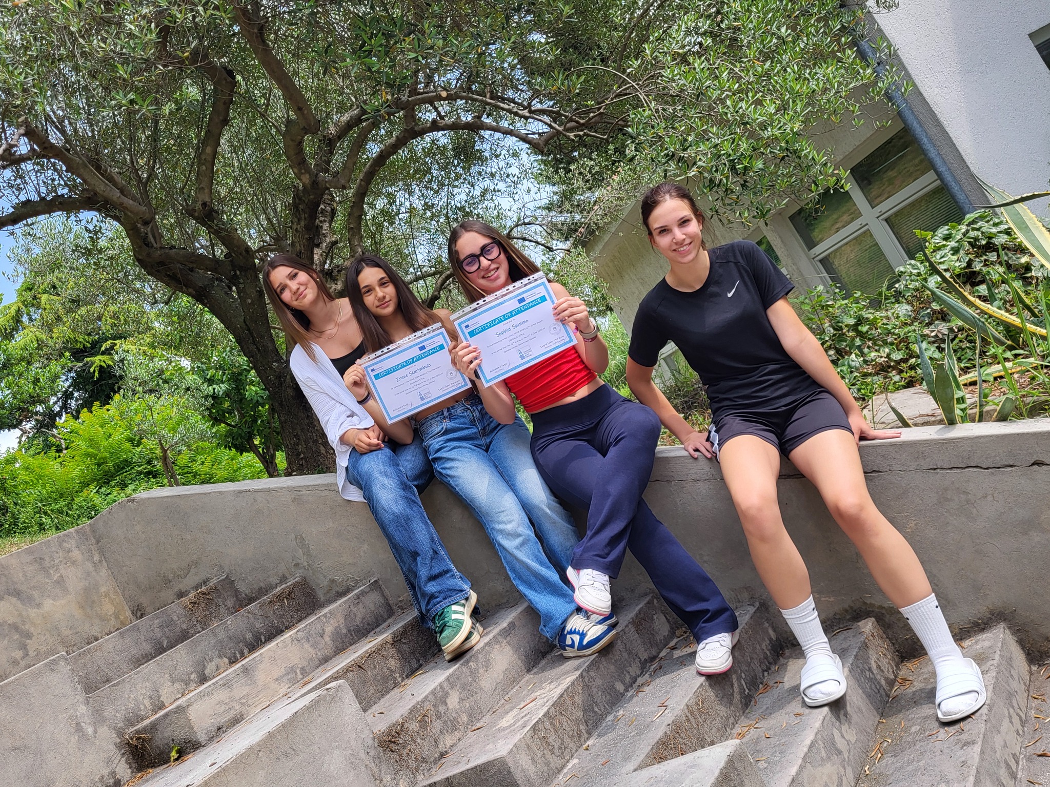 Erasmus+ Idea: le nostre ospiti dalla Puglia Erasmus+ Idea: le nostre ospiti dalla Puglia
