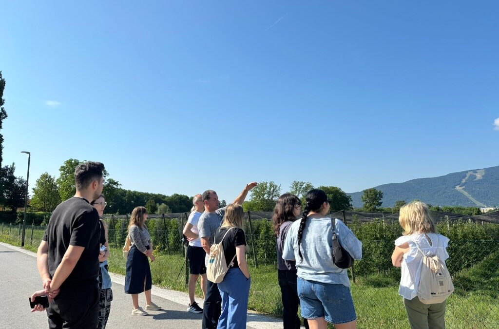 Udeleženci projekta Planet Goals na obisku na Biotehniški šoli Maribor