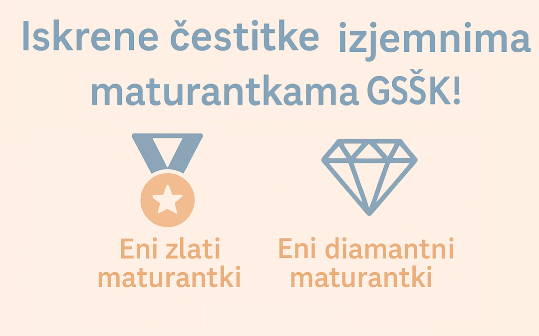 Odlični rezultati kočevskih maturantk