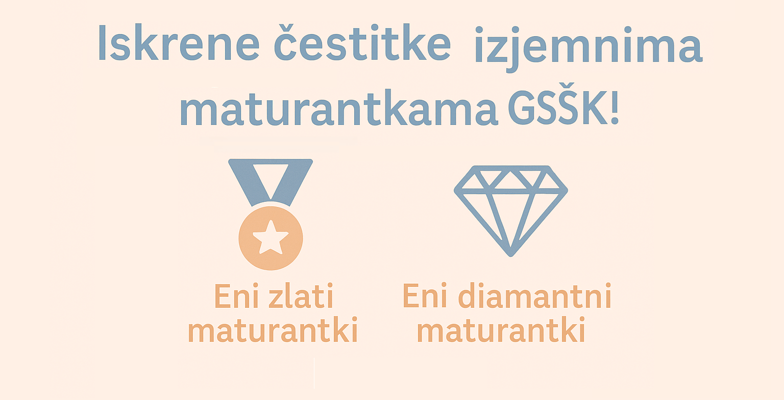 Odlični rezultati kočevskih maturantk Odlični rezultati kočevskih maturantk