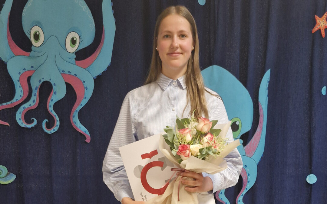 Rebeka Adamič – dijakinja šole 2025 / zlata maturantka 2025
