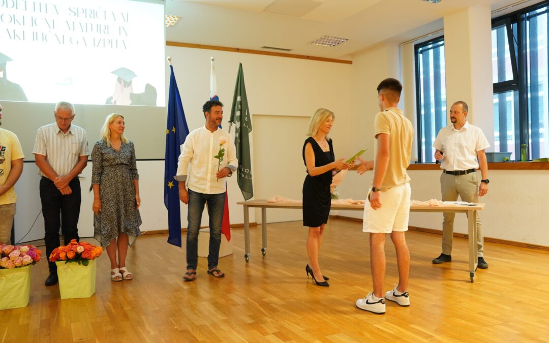 Podelitev zaključnih spričeval