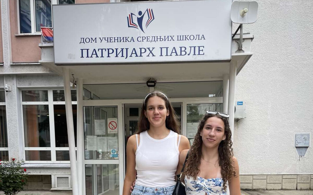 KATARINA IN NUŠA NA MEDNARODNI EKO OLIMPIJADI V BEOGRADU