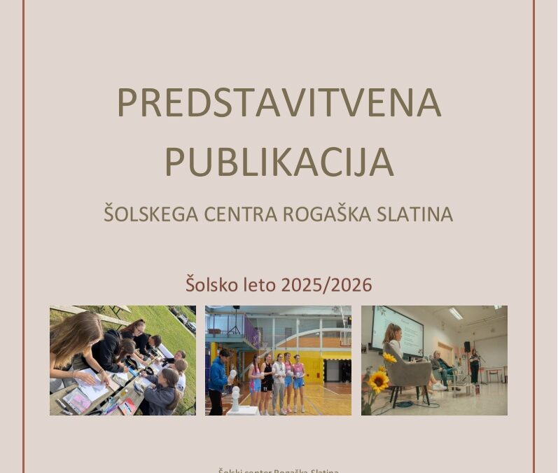 Predstavitvena publikacija za šolsko leto 2025/26