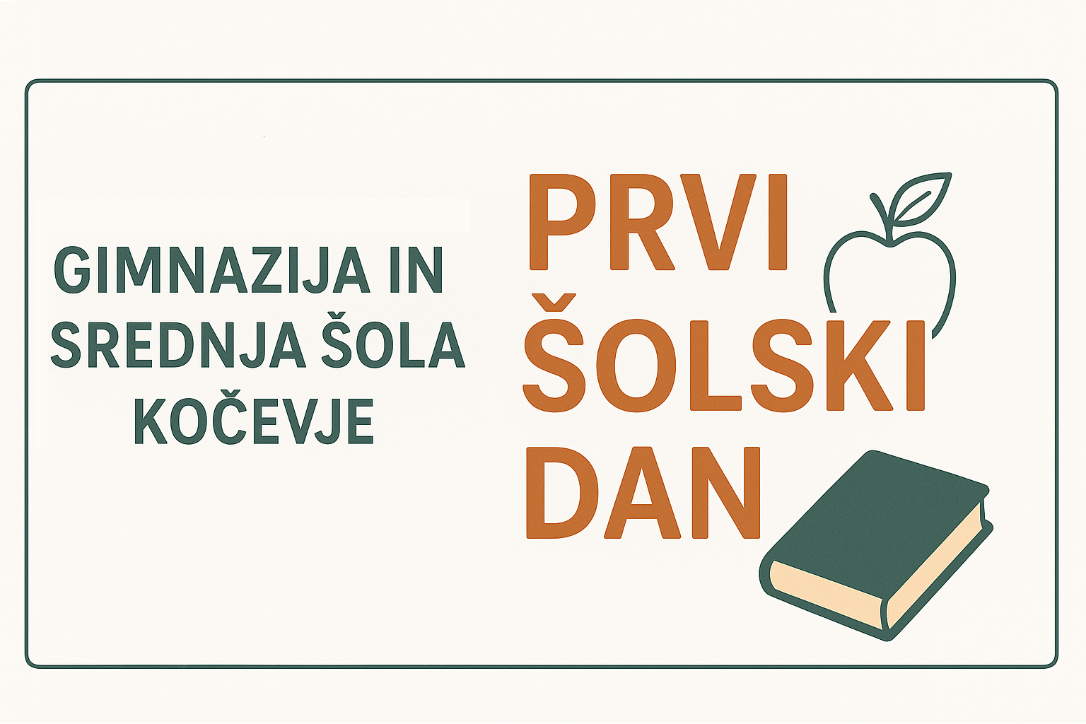 PRVI ŠOLSKI DAN 2025/2026 PRVI ŠOLSKI DAN 2025/2026