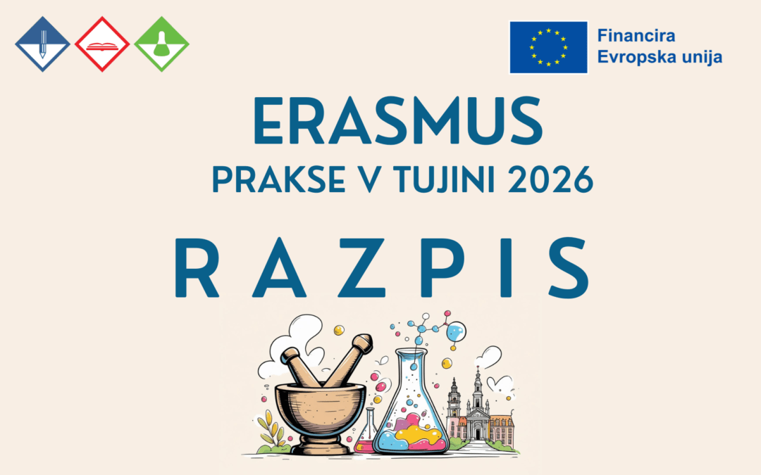 ERASMUS prakse v tujini – razpis