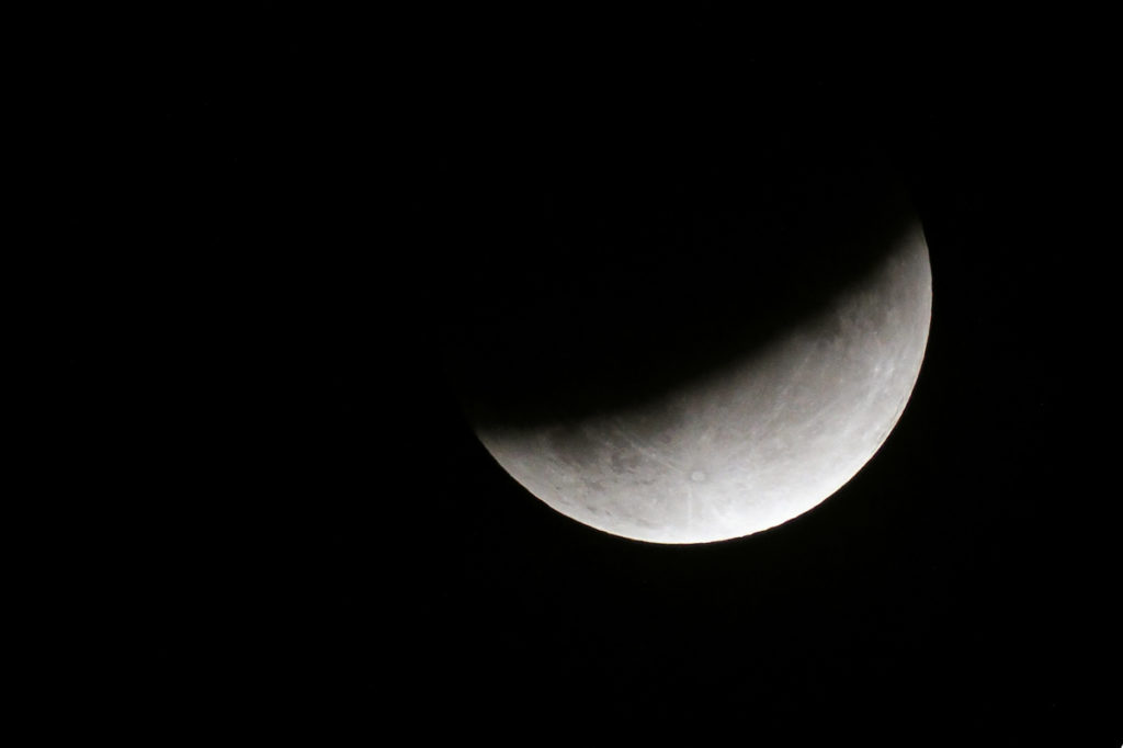 Posnetek Lune v Zemljini senci