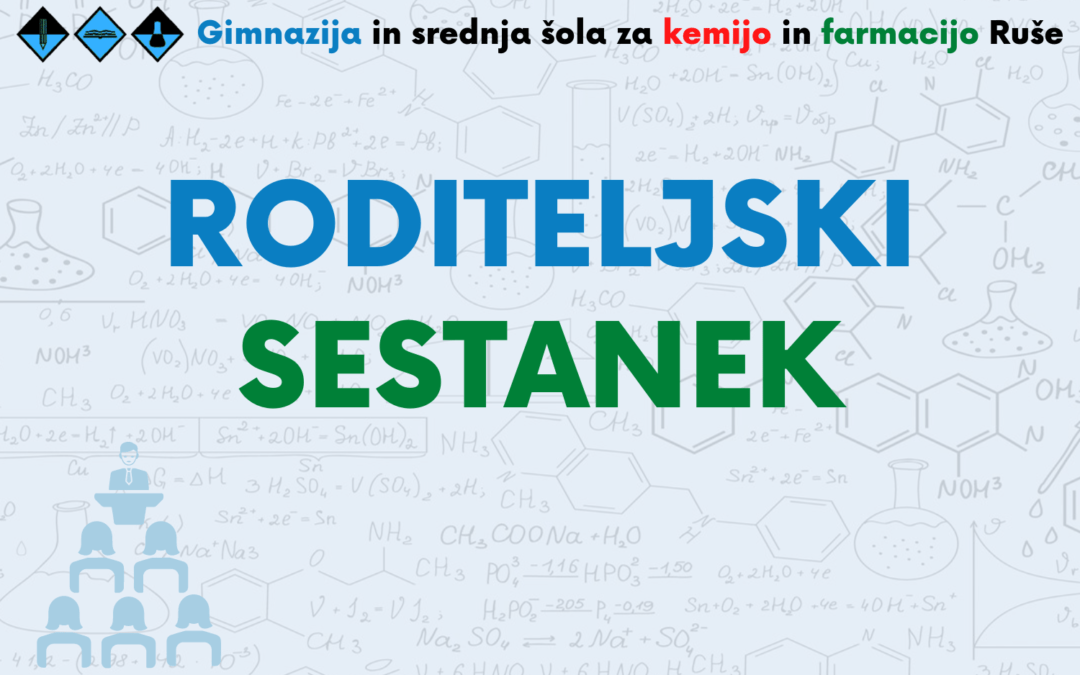 1. roditeljski sestanek, VABILO