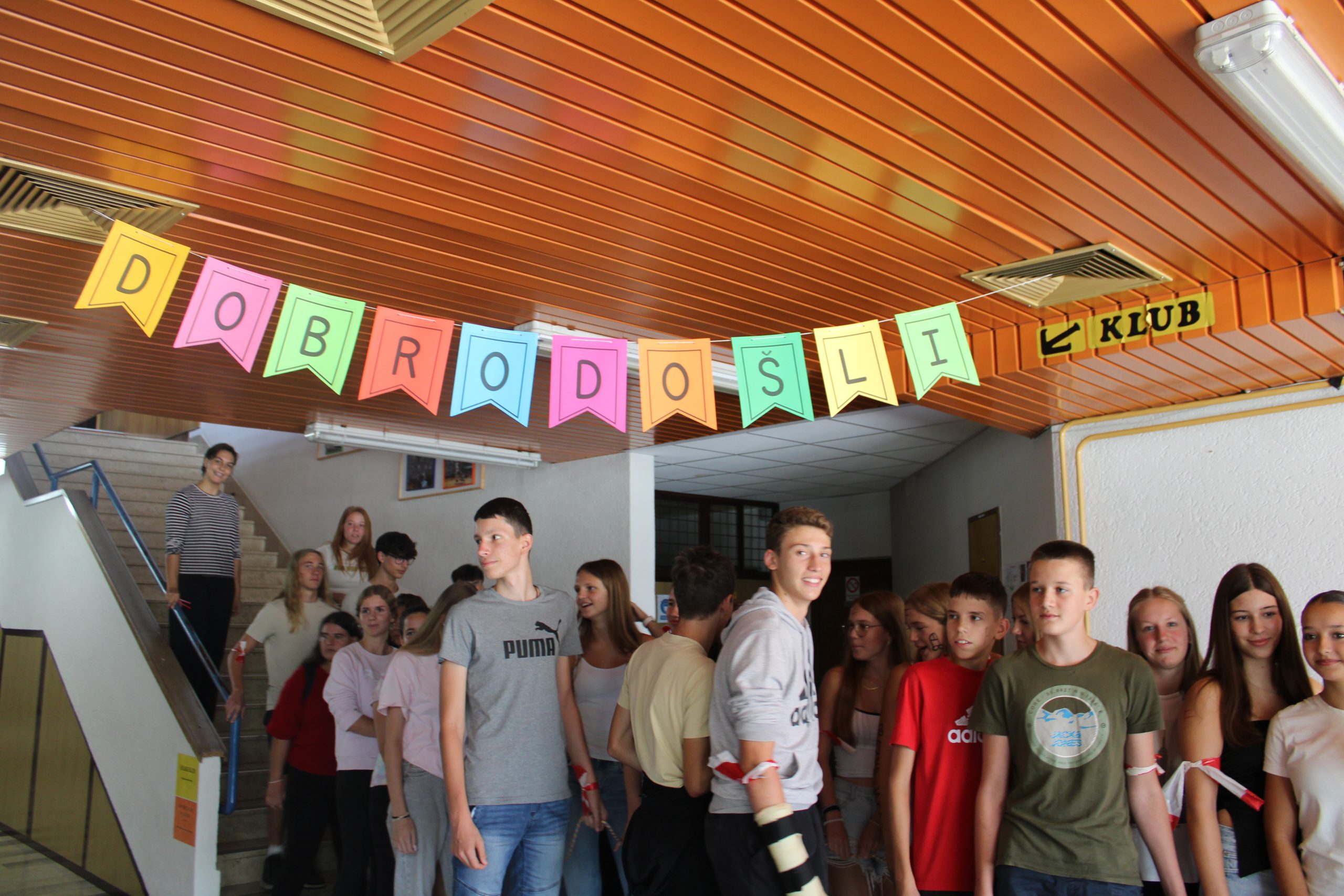 Sprejem dijakov in dijakinj prvih letnikov Sprejem dijakov in dijakinj prvih letnikov