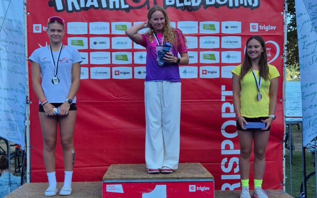 2. mesto v triatlonu