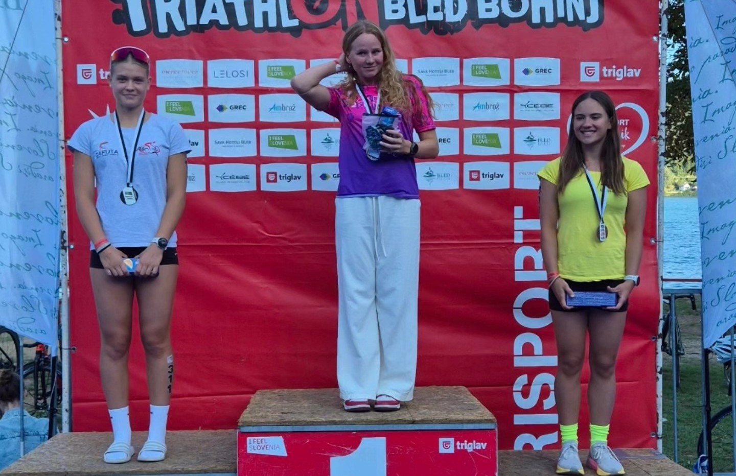 2. mesto v triatlonu