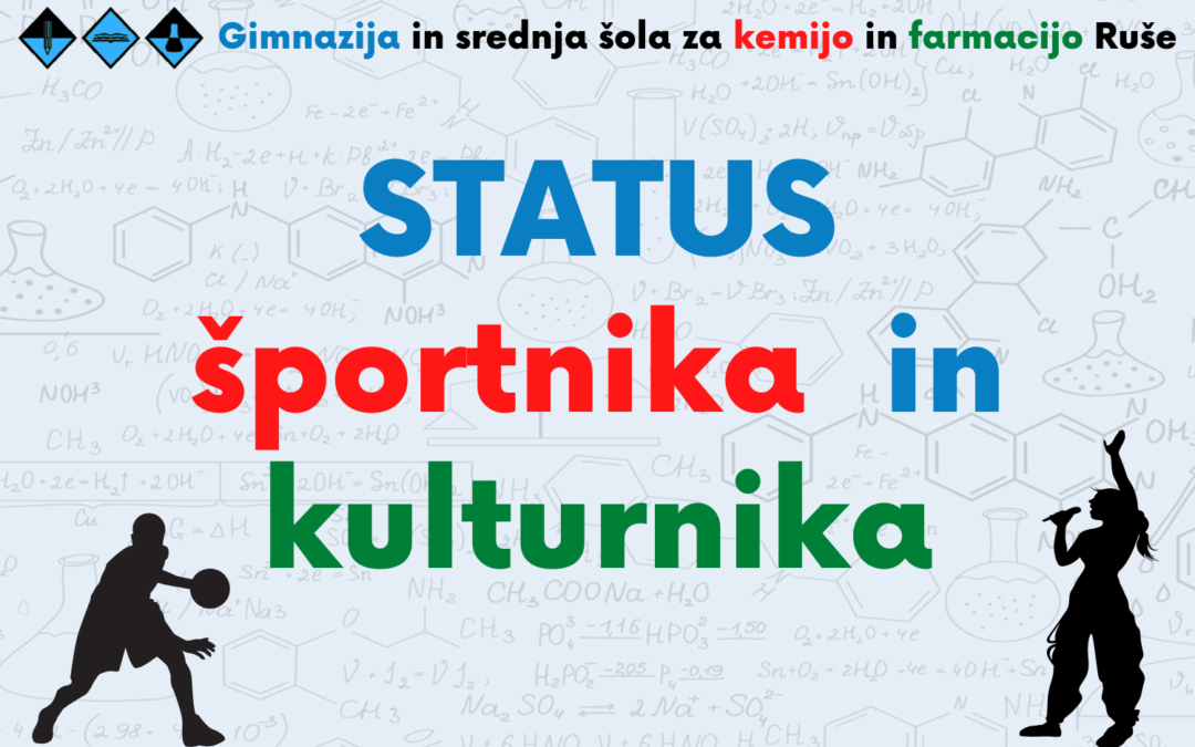 STATUS ŠPORTNIKA IN KULTURNIKA