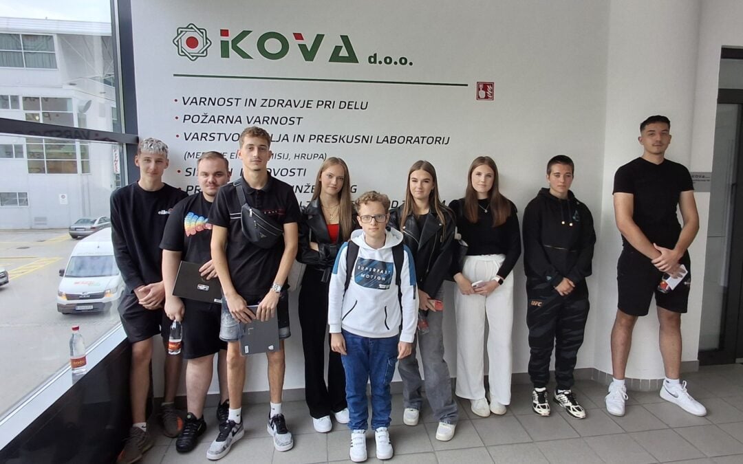 Obisk podjetja Kova – iz teorije v prakso
