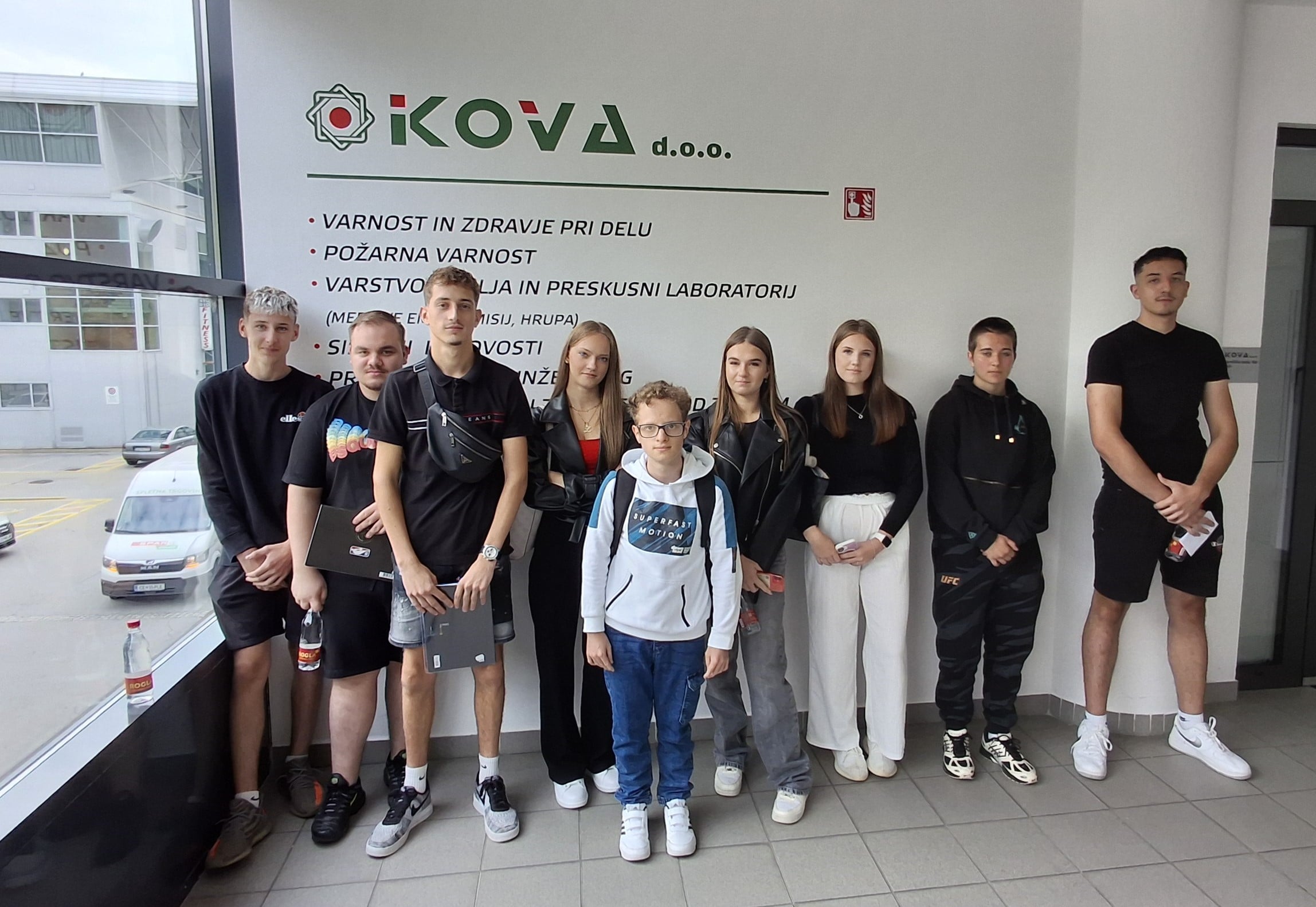 Obisk podjetja Kova – iz teorije v prakso Obisk podjetja Kova – iz teorije v prakso
