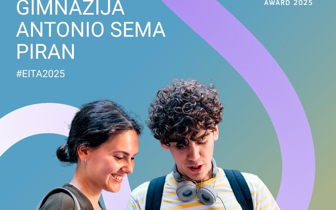 Il nostro ginnasio vincitore del Premio europeo per l’insegnamento innovativo 2025!