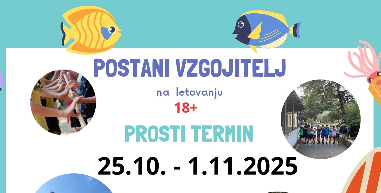 Zdravilišče RKS Debeli rtič – Postani vzgojitelj Zdravilišče RKS Debeli rtič – Postani vzgojitelj