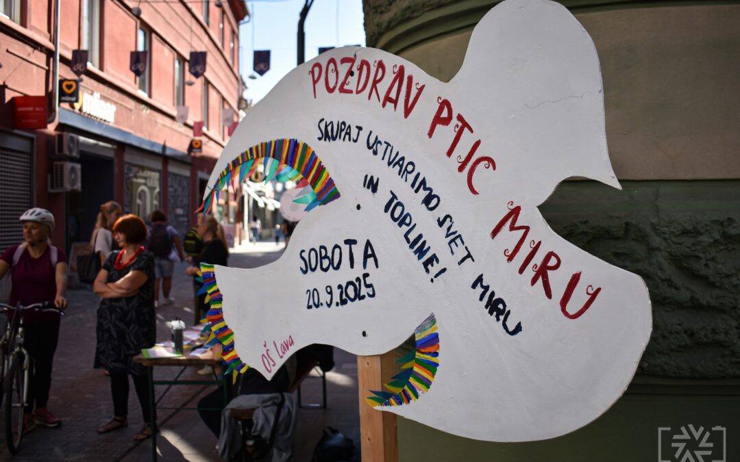 POZDRAV PTIC MIRU – OSREDNJA PRIREDITEV