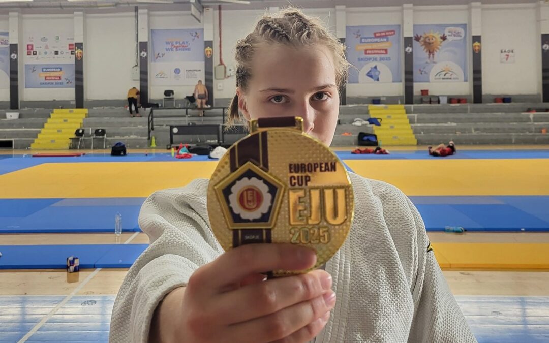 Judoistka Zarja Mastnak zlata v Skopju