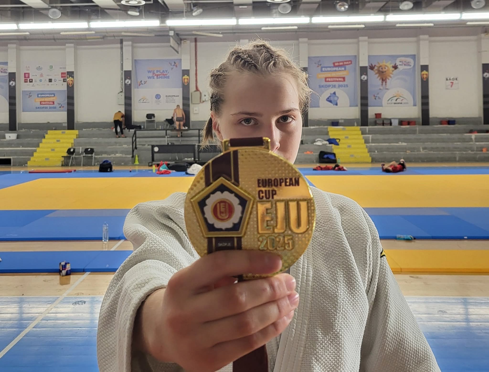 Judoistka Zarja Mastnak zlata v Skopju