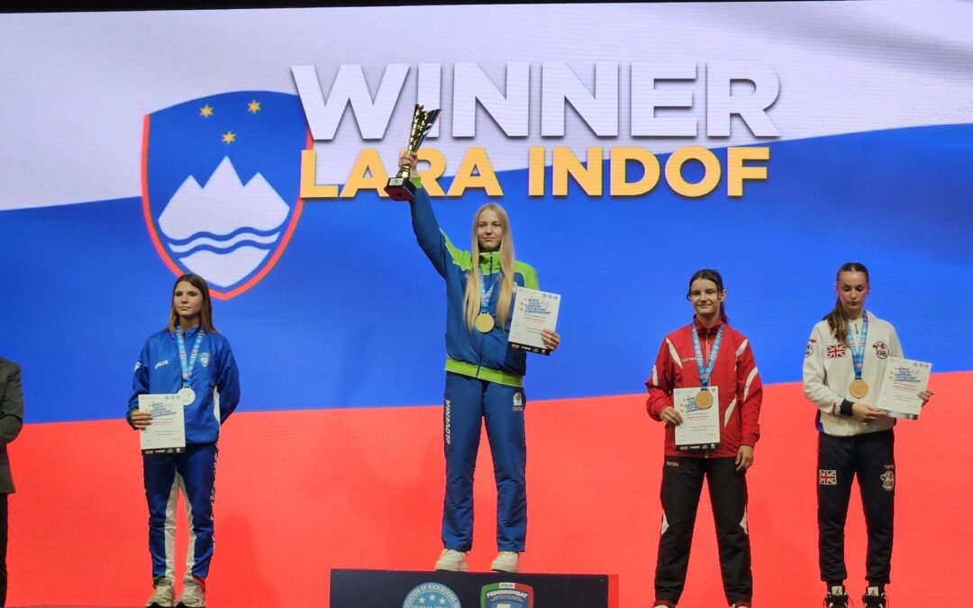 Evropska prvakinja Lara Indof