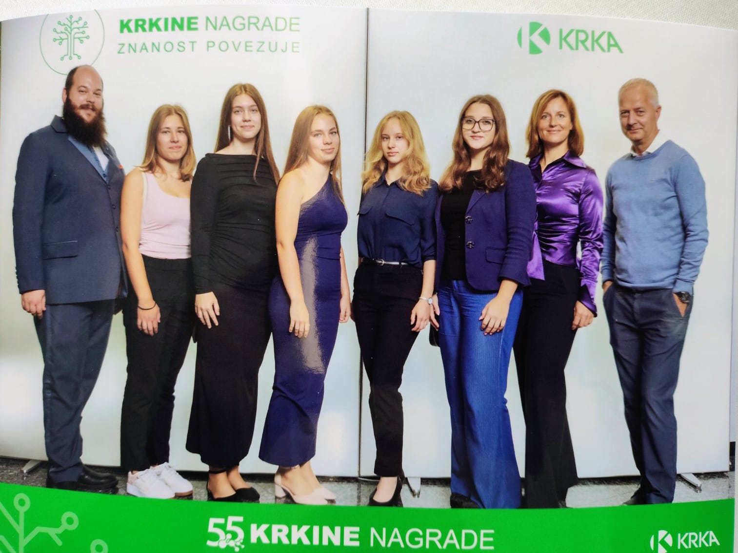 Krkina priznanja za naše raziskovalke Krkina priznanja za naše raziskovalke
