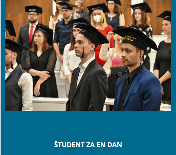 Vabilo na dogodek »Študent za en dan 2025«