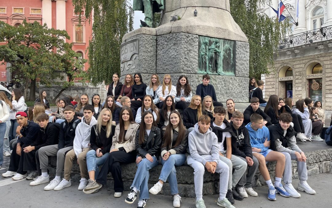 Strokovna ekskurzija po Ljubljani