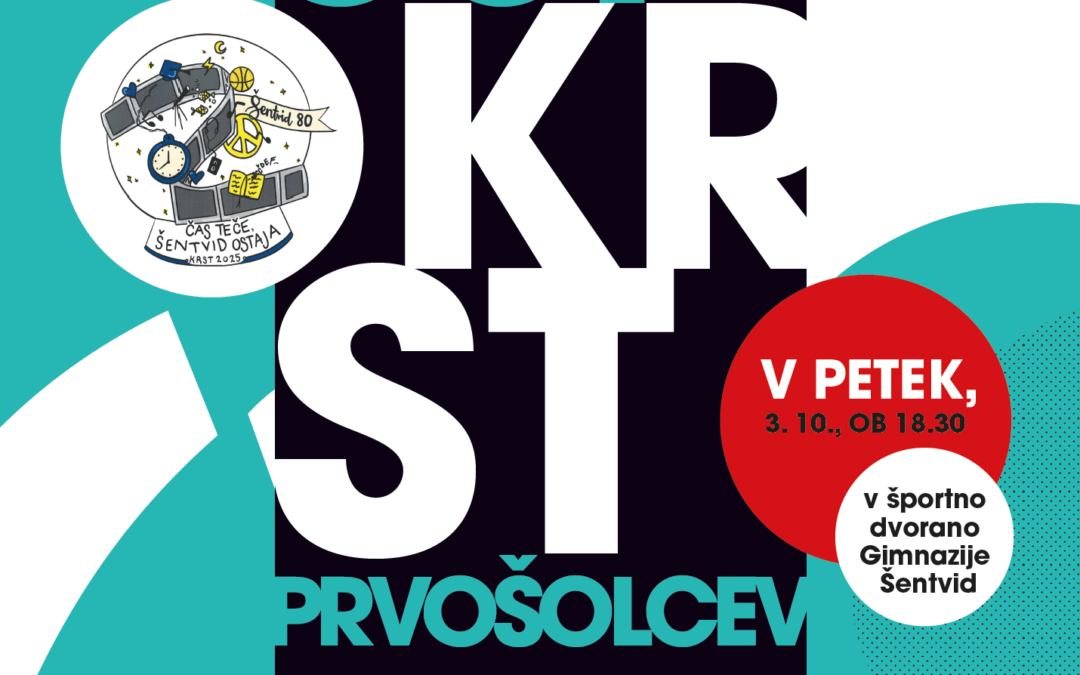 Vabilo na 38. KRST PRVOŠOLCEV