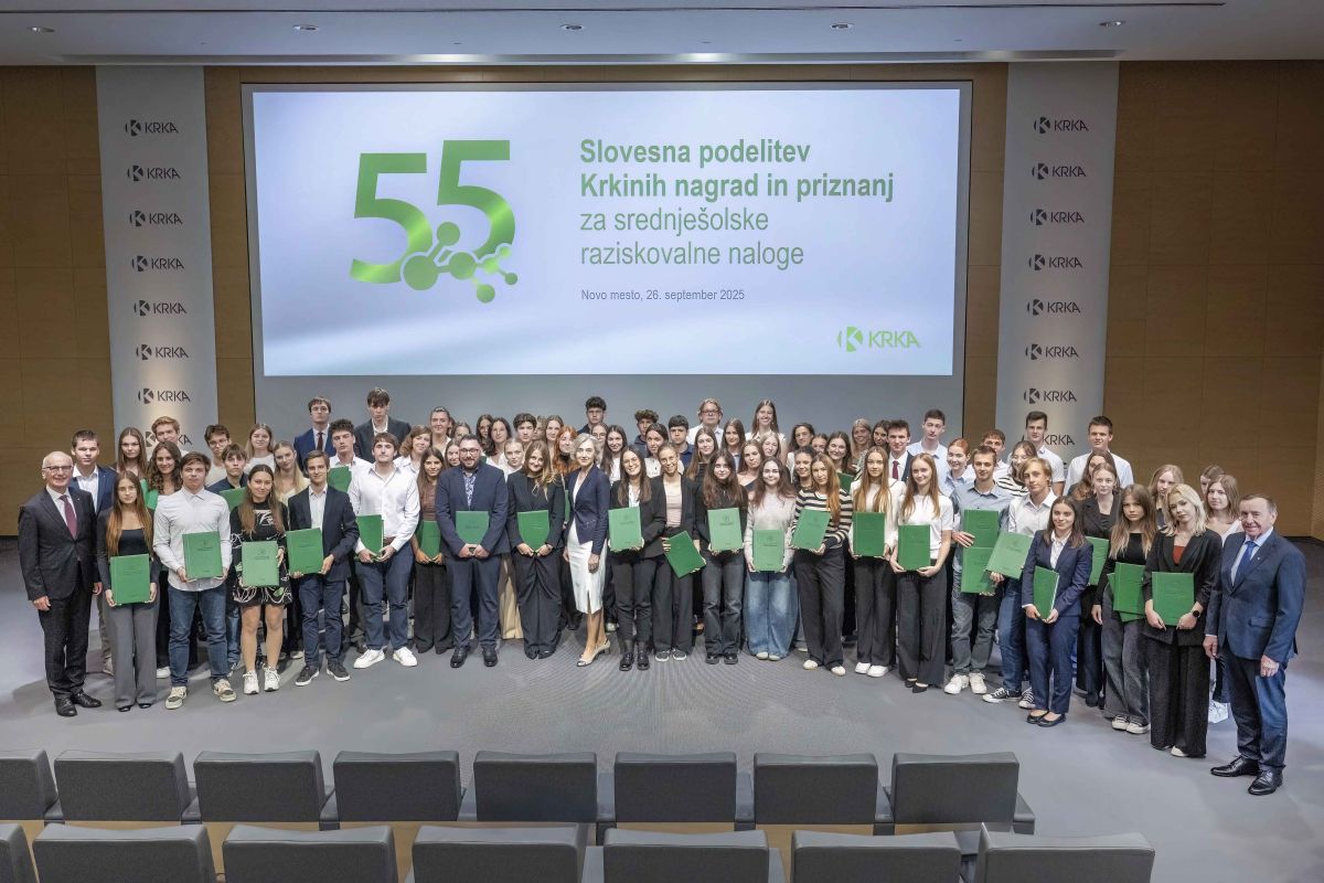 Krkina nagrada in priznanje za leto 2025 Krkina nagrada in priznanje za leto 2025