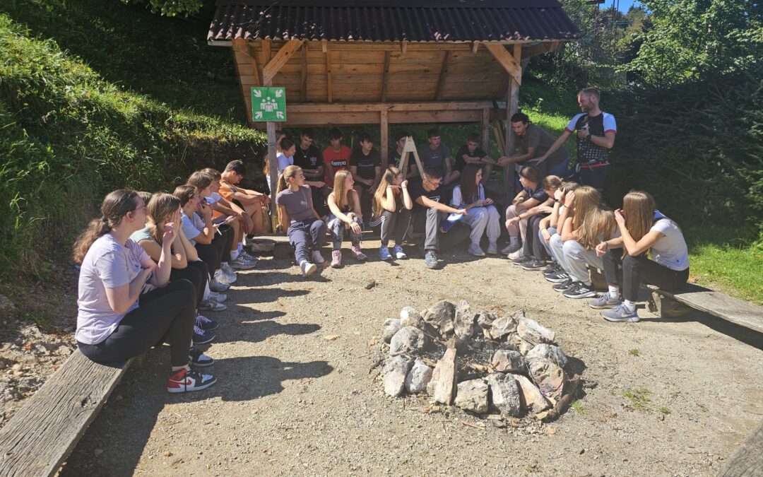 Spoznavni dnevi na Vojskem za 1. letnik gimnazije